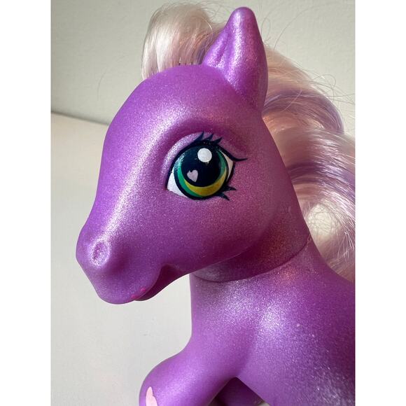 My Little Pony G3 Wysteria Figure Rainbow Celebration Ponies 2002 - Picture 8 of 12